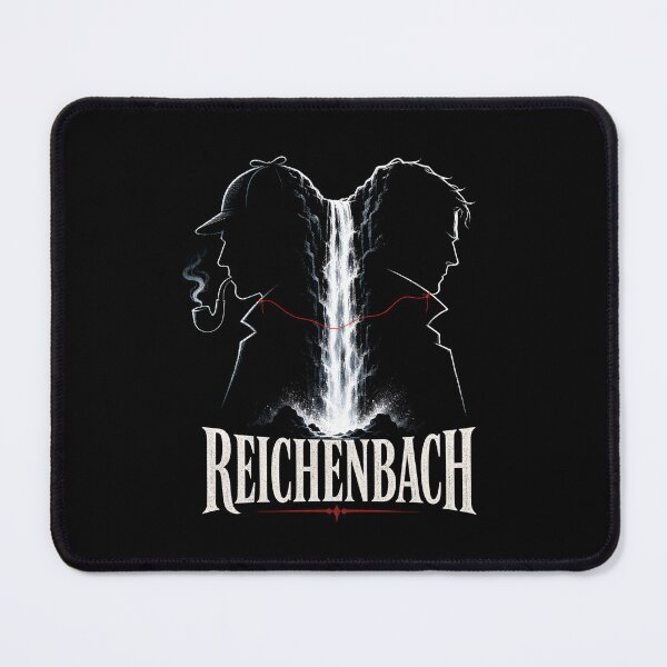 Item preview, Sherlock Holmes Reichenbach Falls Moriarty Silhouette Gothic Art designed and sold by Fenay Designs.