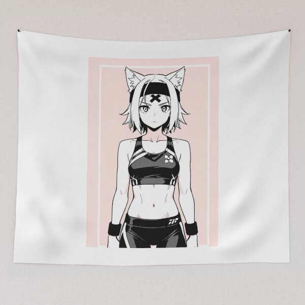 Item preview, Art - Sporty Manga Character, Dynamic Contemporary Aesthetic designed and sold by AnimeShin.