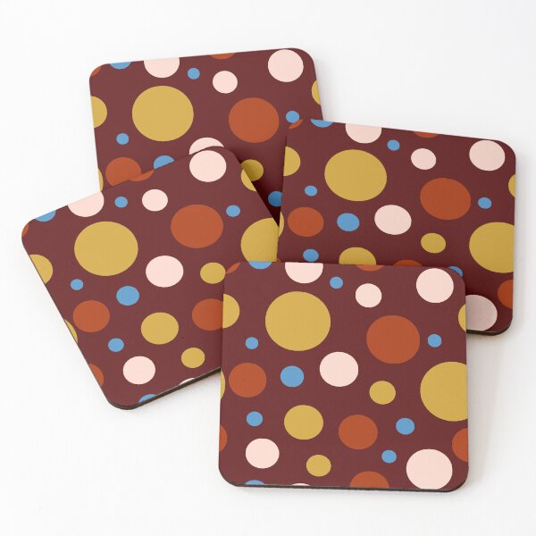 Item preview, Autumn Contrast | Modern Circle Pattern | Mid Century Modern Seamless Geometric Print designed and sold by ViviNyks.