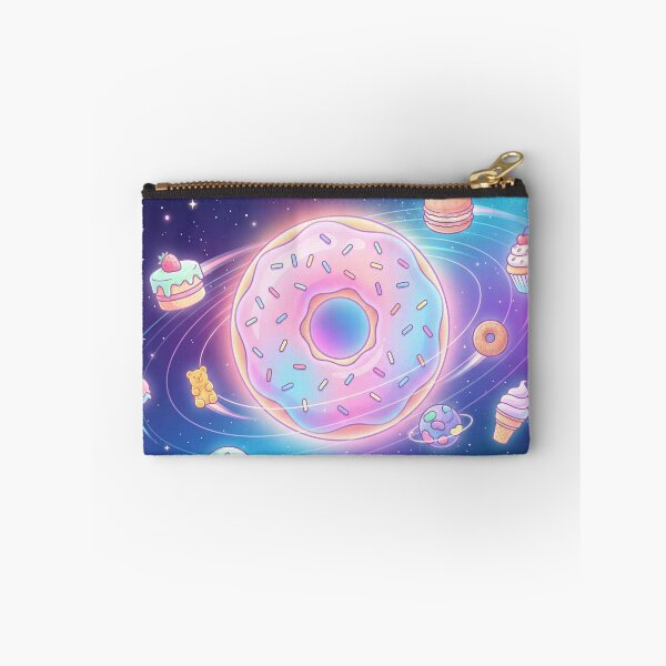 Item preview, Donut Sun with Orbiting Dessert Planets designed and sold by ASTRAL ART LAB.
