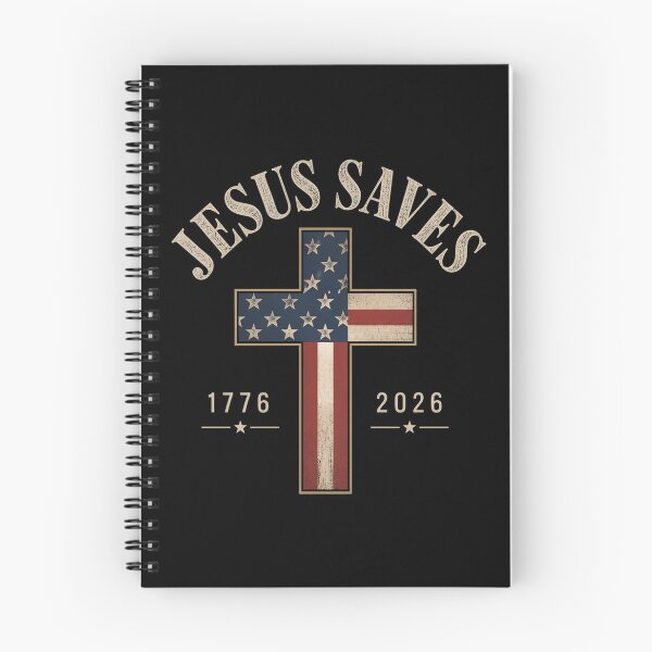 Item preview, 250 Years Jesus Saves JesUSAves USA Flag Patriotic Christian designed and sold by OlakunleOloroz.