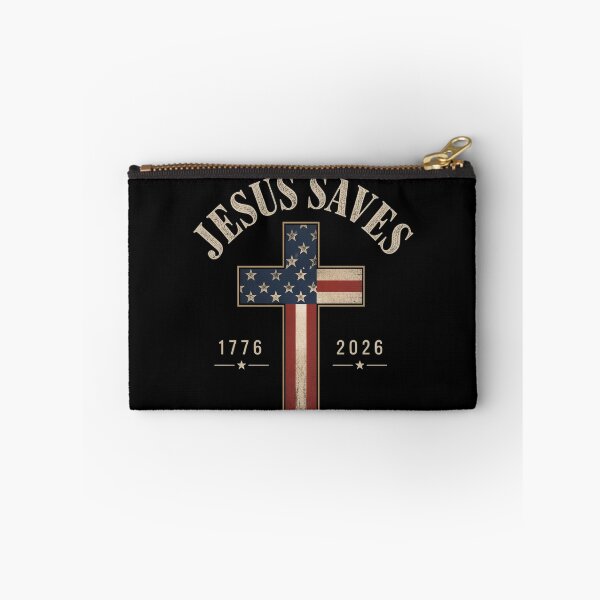 Item preview, 250 Years Jesus Saves JesUSAves USA Flag Patriotic Christian designed and sold by OlakunleOloroz.