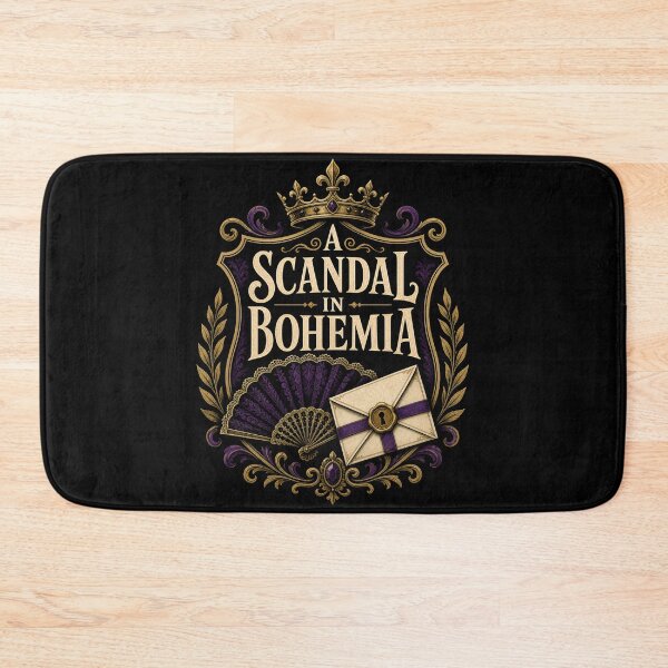 Item preview, Sherlock Holmes A Scandal in Bohemia Ornate Crest Art designed and sold by Fenay Designs.