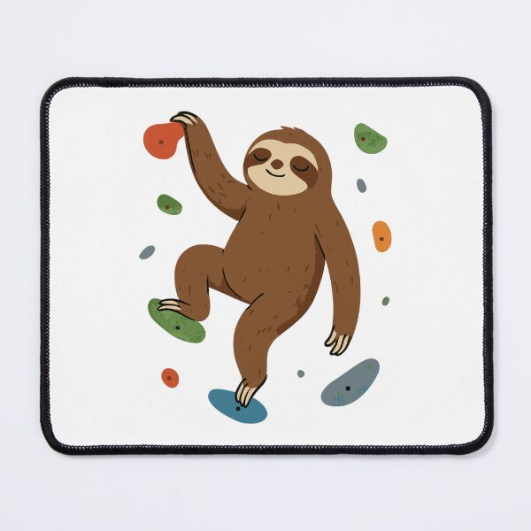 Item preview, Zen sloth bouldering on the wall designed and sold by Pineapple-Tree.