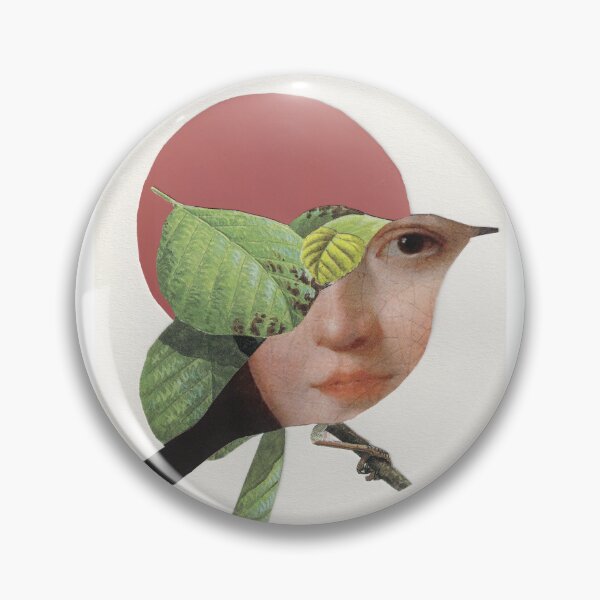 Item preview, Birdface, a surreal collage designed and sold by ArtsyBar.