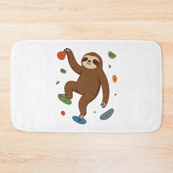 Item preview, Zen sloth bouldering on the wall designed and sold by Pineapple-Tree.