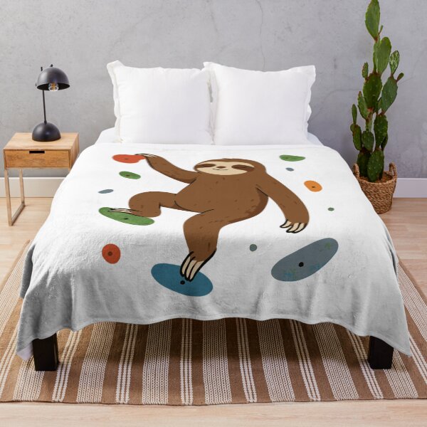 Item preview, Zen sloth bouldering on the wall designed and sold by Pineapple-Tree.