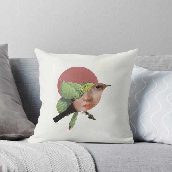 Item preview, Birdface, a surreal collage designed and sold by ArtsyBar.