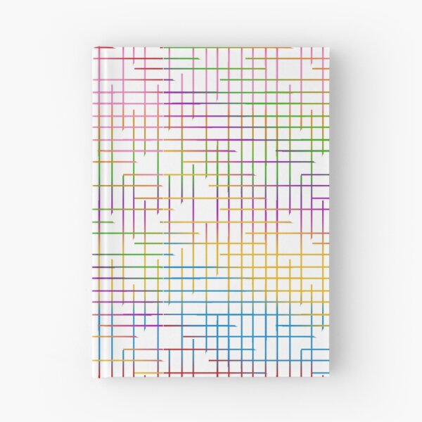 Item preview, Colorful Crosshatch Pattern Design - White  designed and sold by PatternTitan.