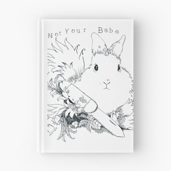Item preview, Not your babe bunny penknife designed and sold by Hephzibahlove.
