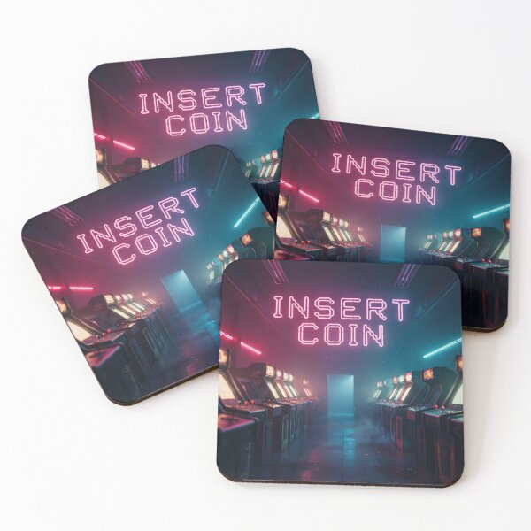 Item preview, Retro Arcade Room Neon Synthwave Print designed and sold by EtermaoDigital.