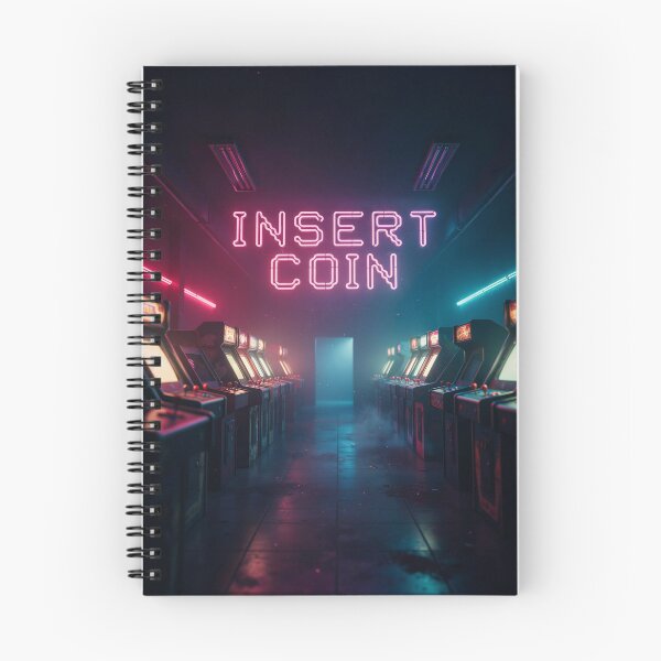 Item preview, Retro Arcade Room Neon Synthwave Print designed and sold by EtermaoDigital.