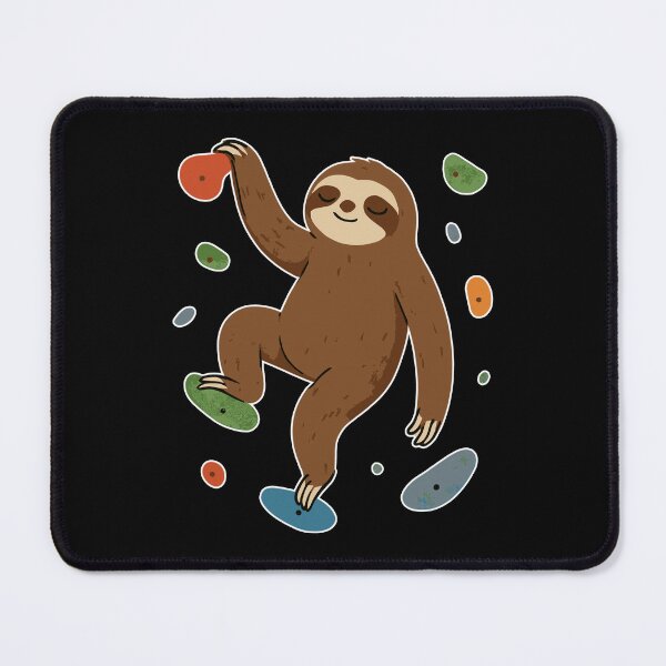 Item preview, Zen sloth bouldering on the wall designed and sold by Pineapple-Tree.