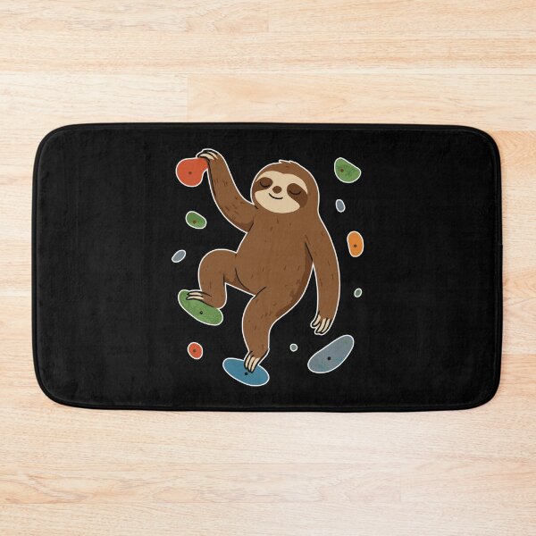 Item preview, Zen sloth bouldering on the wall designed and sold by Pineapple-Tree.