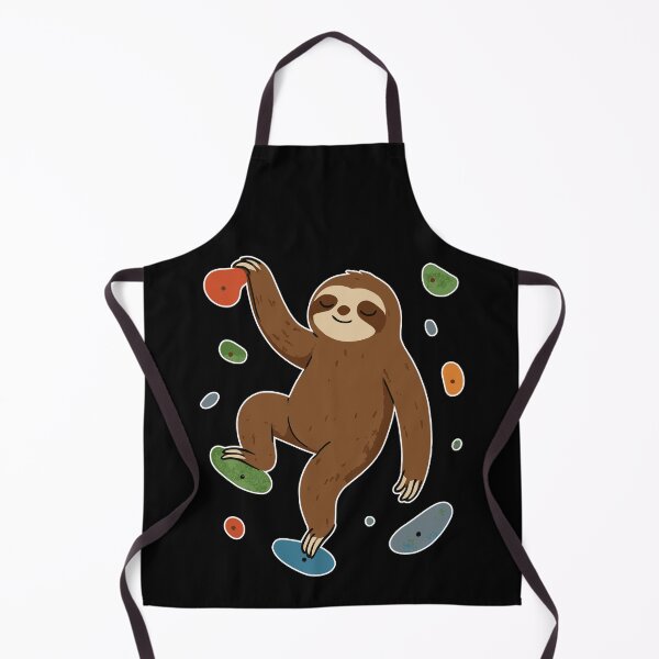 Item preview, Zen sloth bouldering on the wall designed and sold by Pineapple-Tree.