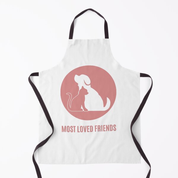 Item preview, Most Loved Friends Cat Dog T-Shirt Minimalist Pet Lover Gift Cat Mom Dog Mom Tee designed and sold by oonproducts.
