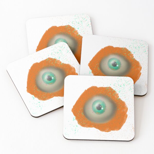 Item preview, Eyeball with a green iris designed and sold by mousse-tache.