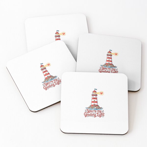 Item preview, You're My Guiding Light Funny Summer Lighthouse Tee designed and sold by 7Four1 Designs.