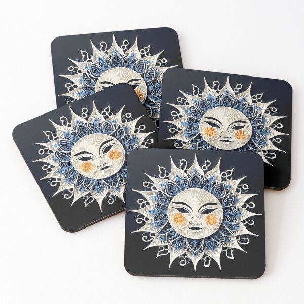Item preview, Papercraft Sun Face designed and sold by Catobix.