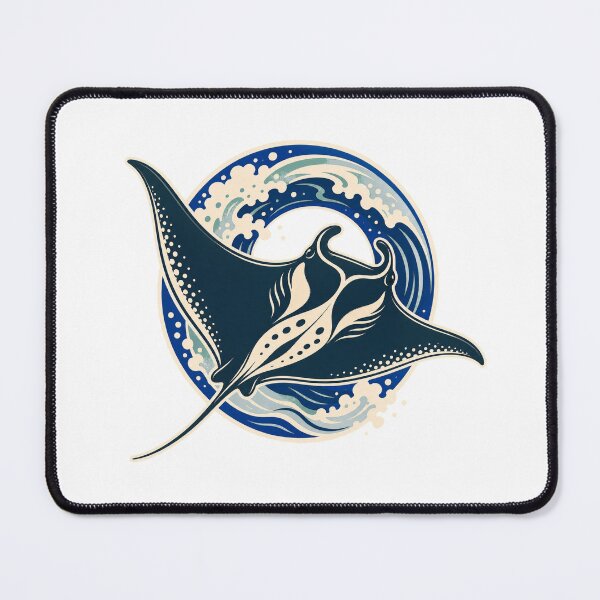 Item preview, a manta ray designed and sold by zzinthestore.