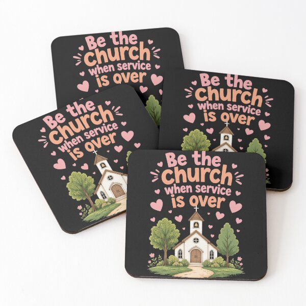 Item preview, Be The Church When Service is Over Christian Faith designed and sold by OlakunleOloroz.