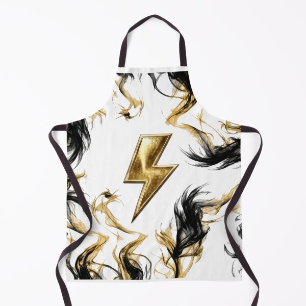 Item preview, Golden Lightning and Abstract Black Smoke designed and sold by Mcjiskra.