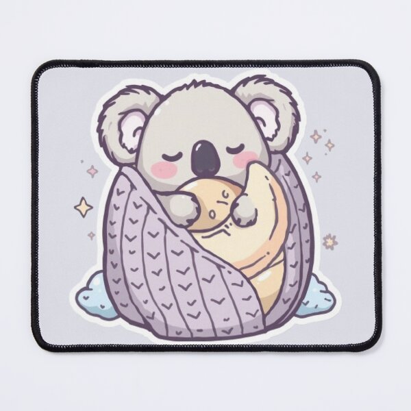 Item preview, Cute Sleepy Koala Sticker | Cozy Kawaii Koala Sleeping Gift designed and sold by Stylestickers55.