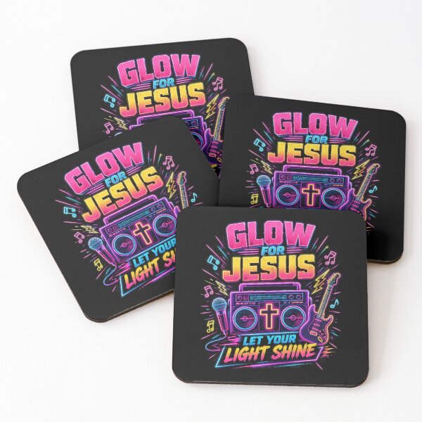Item preview, Retro Glow for Jesus Christian Faith Gift designed and sold by OlakunleOloroz.