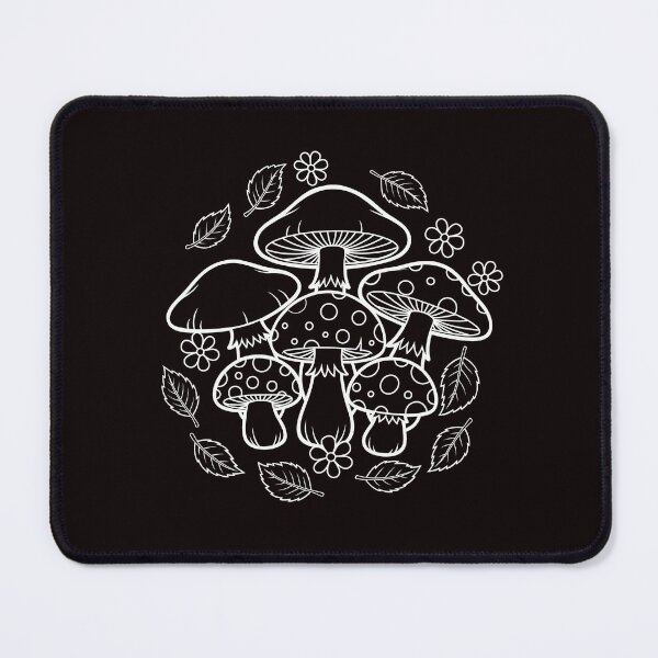Item preview, Forest Mushroom Line Art Illustration designed and sold by ArtPer-design.