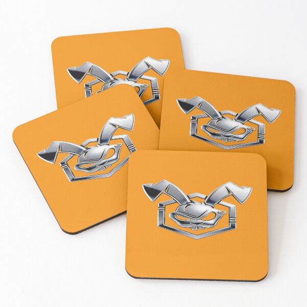 Item preview, The Spirit of Speed in Steel? ⚡ Chrome Tasmanian Devil Emblem designed and sold by RAYBIL.