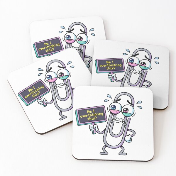 Item preview, Vintage Clippy Office Assistant AI Existential Crisis designed and sold by TechBro67.