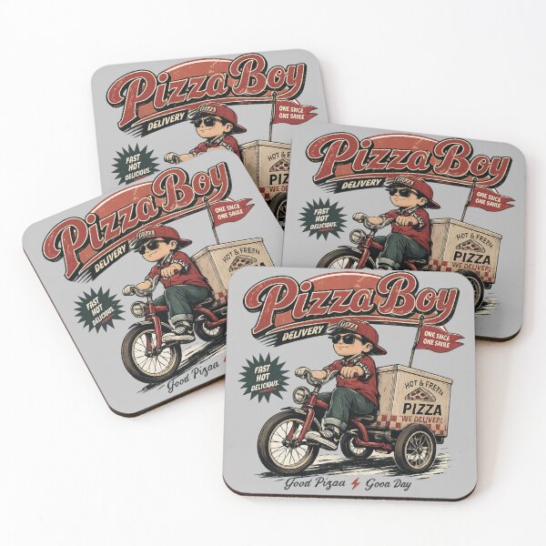 Item preview, Pizza Boy Delivery designed and sold by lungpleecha.