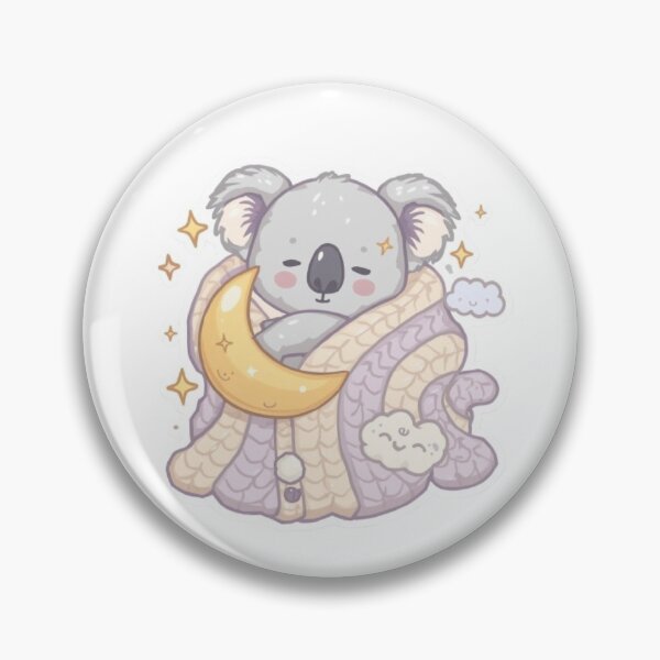 Item preview, Adorable Sleepy Koala | Cozy Kawaii Animal Sticker designed and sold by Stylestickers55.