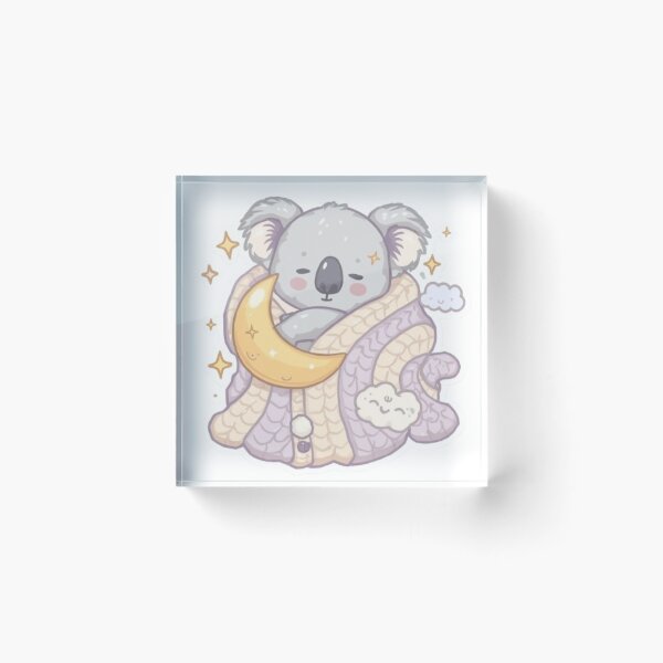 Item preview, Adorable Sleepy Koala | Cozy Kawaii Animal Sticker designed and sold by Stylestickers55.