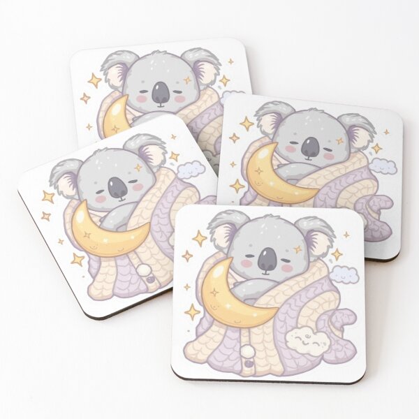 Item preview, Adorable Sleepy Koala | Cozy Kawaii Animal Sticker designed and sold by Stylestickers55.