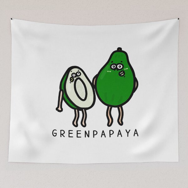 Item preview, Cute GREENPAPAYA designed and sold by kanaehonkawa.