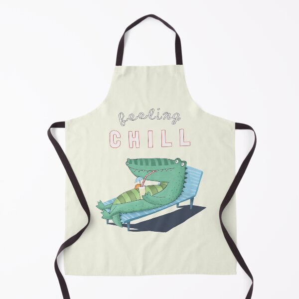 Item preview, Feeling Chill! Fun Crocodile Chilling In The Sun By Carla Daly designed and sold by Carla Daly.