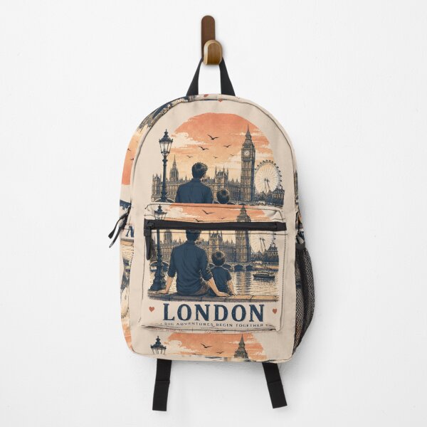Item preview, Copy of London Father Son Duo Big Adventures Begin Together designed and sold by BagFactoryUK.