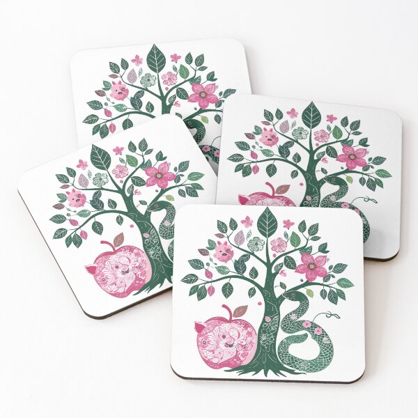 Item preview, Apple & Snake Design designed and sold by NebulaeLab.