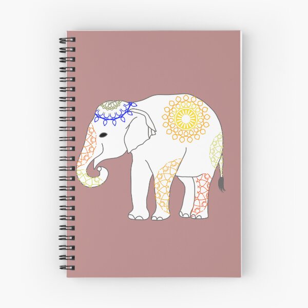Item preview, Boho Mandala Elephant • Golden Sun designed and sold by MigWhimsy.