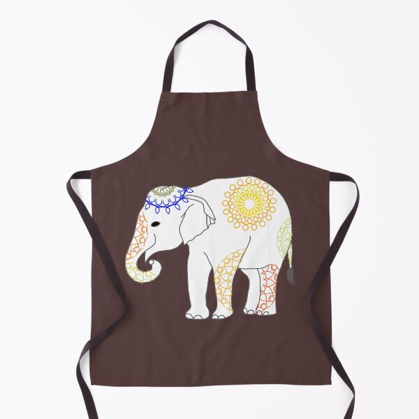 Item preview, Boho Mandala Elephant • Golden Sun designed and sold by MigWhimsy.
