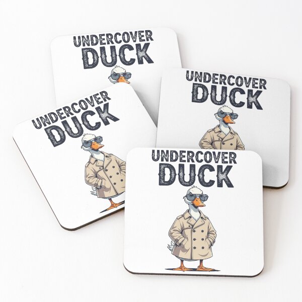 Item preview, Undercover Duck Funny Detective Secret Agent designed and sold by Amir Faysal.