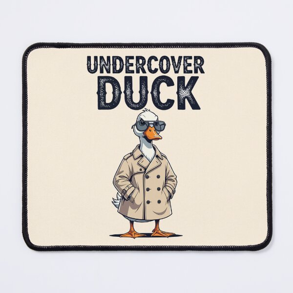 Item preview, Undercover Duck Funny Detective Secret Agent designed and sold by Amir Faysal.