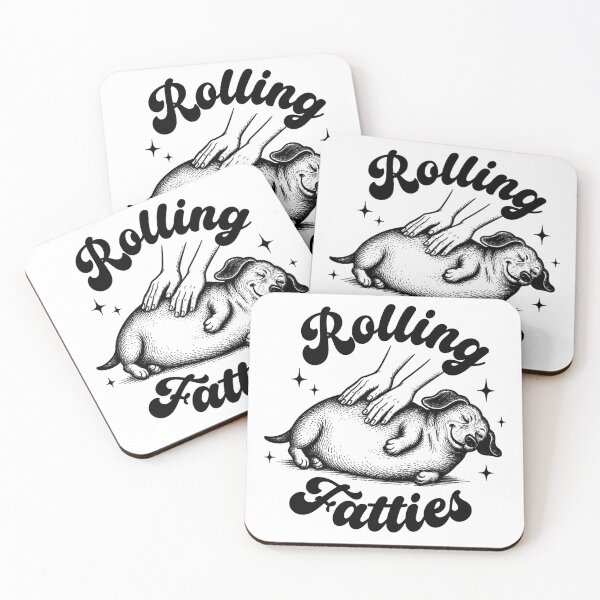 Item preview, Dog Rolling Fatties Funny designed and sold by will freed18.
