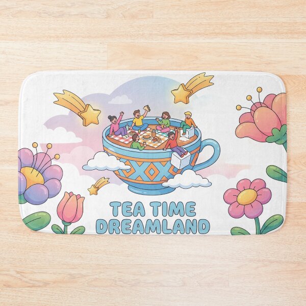 Item preview, Dreamland Kawaii Tea Time Dreamland Picnic Art designed and sold by ART ATTACK ZONE.
