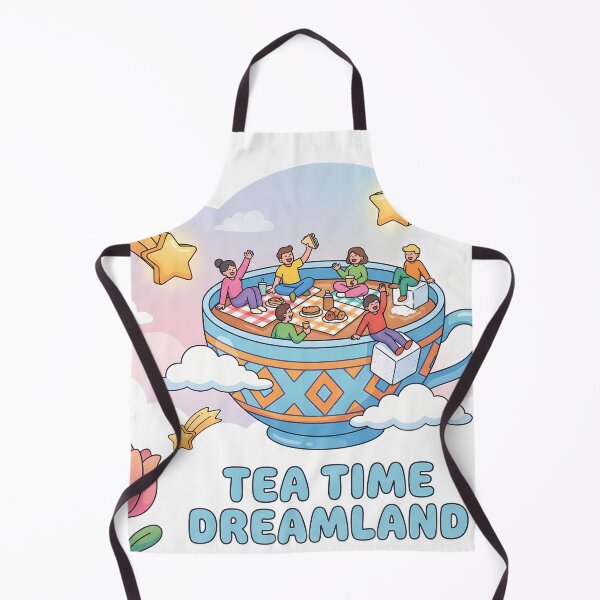 Item preview, Dreamland Kawaii Tea Time Dreamland Picnic Art designed and sold by ART ATTACK ZONE.
