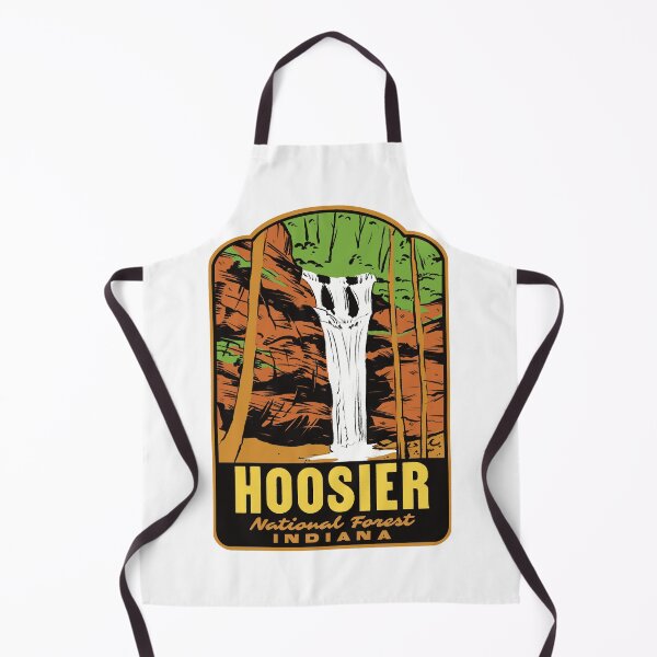 Item preview, Hoosier National Forest Indiana Retro designed and sold by HalpinDesign.