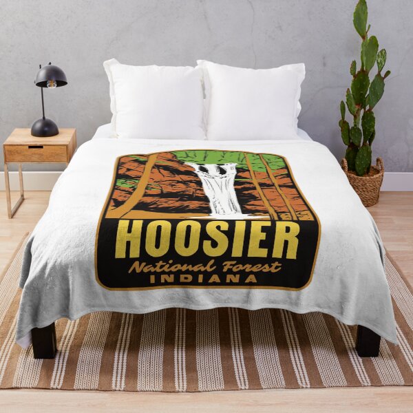 Item preview, Hoosier National Forest Indiana Retro designed and sold by HalpinDesign.