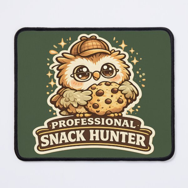 Item preview, Professional Snack Hunter Funny Owl Design | Cute Detective Owl Cookie Lover Graphic designed and sold by  Artistry in Motion by MADsrecreation.