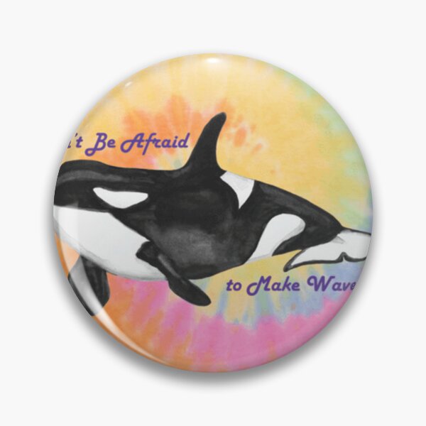 Item preview, Orca Make Waves designed and sold by nicholcoffeyArt.